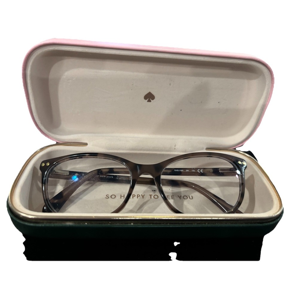 Kate Spade Raelynn 2IK Eyeglasses Tortoise Brown Cat Eye Frames 51-17-140 Womens